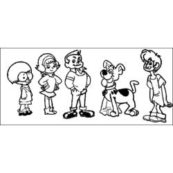 Disegno da colorare: Scooby Doo (Cartoni animati) #31386 - Pagine da Colorare Stampabili Gratuite