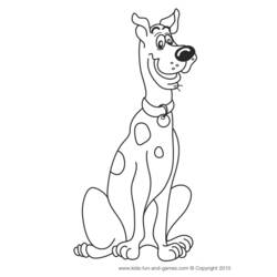 Disegno da colorare: Scooby Doo (Cartoni animati) #31398 - Pagine da Colorare Stampabili Gratuite