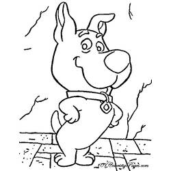 Disegno da colorare: Scooby Doo (Cartoni animati) #31405 - Pagine da Colorare Stampabili Gratuite