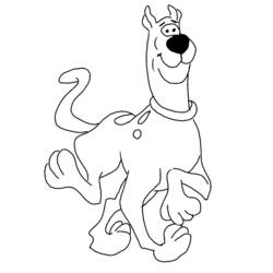 Disegno da colorare: Scooby Doo (Cartoni animati) #31447 - Pagine da Colorare Stampabili Gratuite