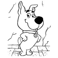Disegno da colorare: Scooby Doo (Cartoni animati) #31458 - Pagine da Colorare Stampabili Gratuite