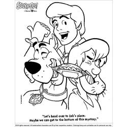 Disegno da colorare: Scooby Doo (Cartoni animati) #31471 - Pagine da Colorare Stampabili Gratuite