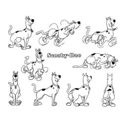 Disegno da colorare: Scooby Doo (Cartoni animati) #31483 - Pagine da Colorare Stampabili Gratuite