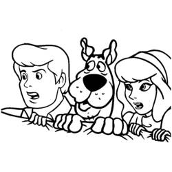 Disegno da colorare: Scooby Doo (Cartoni animati) #31494 - Pagine da Colorare Stampabili Gratuite