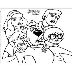 Disegno da colorare: Scooby Doo (Cartoni animati) #31496 - Pagine da Colorare Stampabili Gratuite