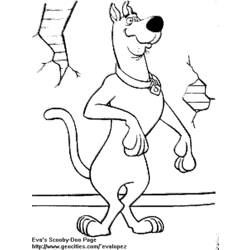 Disegno da colorare: Scooby Doo (Cartoni animati) #31497 - Pagine da Colorare Stampabili Gratuite