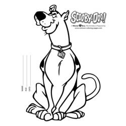 Disegno da colorare: Scooby Doo (Cartoni animati) #31511 - Pagine da Colorare Stampabili Gratuite
