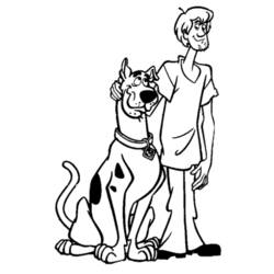 Disegno da colorare: Scooby Doo (Cartoni animati) #31512 - Pagine da Colorare Stampabili Gratuite