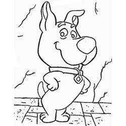 Disegno da colorare: Scooby Doo (Cartoni animati) #31518 - Pagine da Colorare Stampabili Gratuite