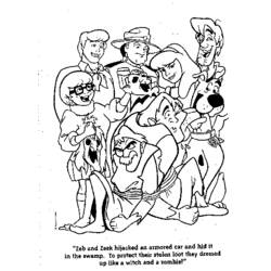 Disegno da colorare: Scooby Doo (Cartoni animati) #31527 - Pagine da Colorare Stampabili Gratuite
