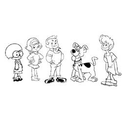 Disegno da colorare: Scooby Doo (Cartoni animati) #31528 - Pagine da Colorare Stampabili Gratuite