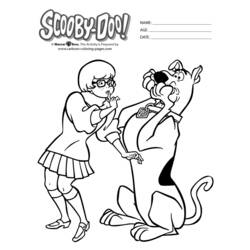 Disegno da colorare: Scooby Doo (Cartoni animati) #31544 - Pagine da Colorare Stampabili Gratuite