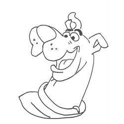 Disegno da colorare: Scooby Doo (Cartoni animati) #31552 - Pagine da Colorare Stampabili Gratuite
