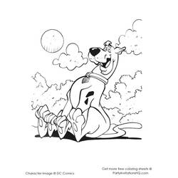 Disegno da colorare: Scooby Doo (Cartoni animati) #31555 - Pagine da Colorare Stampabili Gratuite