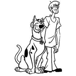 Disegno da colorare: Scooby Doo (Cartoni animati) #31559 - Pagine da Colorare Stampabili Gratuite