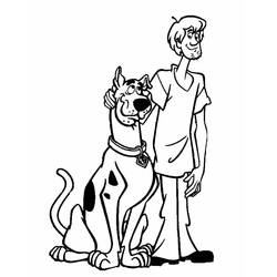 Disegno da colorare: Scooby Doo (Cartoni animati) #31577 - Pagine da Colorare Stampabili Gratuite