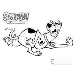 Disegno da colorare: Scooby Doo (Cartoni animati) #31582 - Pagine da Colorare Stampabili Gratuite
