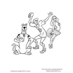 Disegno da colorare: Scooby Doo (Cartoni animati) #31588 - Pagine da Colorare Stampabili Gratuite