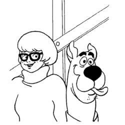 Disegno da colorare: Scooby Doo (Cartoni animati) #31617 - Pagine da Colorare Stampabili Gratuite