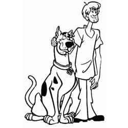 Disegno da colorare: Scooby Doo (Cartoni animati) #31631 - Pagine da Colorare Stampabili Gratuite