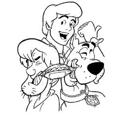 Disegno da colorare: Scooby Doo (Cartoni animati) #31636 - Pagine da Colorare Stampabili Gratuite