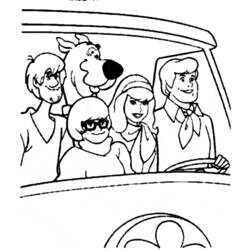 Disegno da colorare: Scooby Doo (Cartoni animati) #31651 - Pagine da Colorare Stampabili Gratuite