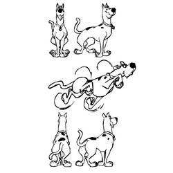 Disegno da colorare: Scooby Doo (Cartoni animati) #31685 - Pagine da Colorare Stampabili Gratuite