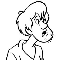 Disegno da colorare: Scooby Doo (Cartoni animati) #31724 - Pagine da Colorare Stampabili Gratuite