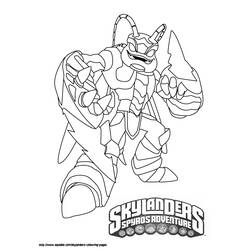 Disegno da colorare: Skylanders (Cartoni animati) #43395 - Pagine da Colorare Stampabili Gratuite