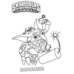 Disegno da colorare: Skylanders (Cartoni animati) #43419 - Pagine da Colorare Stampabili Gratuite