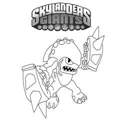 Disegno da colorare: Skylanders (Cartoni animati) #43438 - Pagine da Colorare Stampabili Gratuite