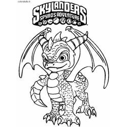 Disegno da colorare: Skylanders (Cartoni animati) #43515 - Pagine da Colorare Stampabili Gratuite