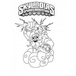 Disegno da colorare: Skylanders (Cartoni animati) #43517 - Pagine da Colorare Stampabili Gratuite