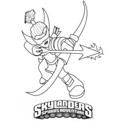 Disegno da colorare: Skylanders (Cartoni animati) #43529 - Pagine da Colorare Stampabili Gratuite
