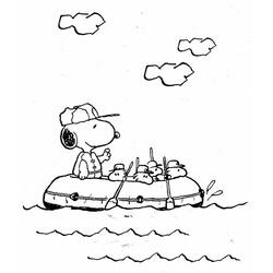 Disegno da colorare: Snoopy (Cartoni animati) #27052 - Pagine da Colorare Stampabili Gratuite