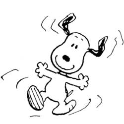 Disegno da colorare: Snoopy (Cartoni animati) #27053 - Pagine da Colorare Stampabili Gratuite