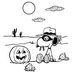 Disegno da colorare: Snoopy (Cartoni animati) #27067 - Pagine da Colorare Stampabili Gratuite