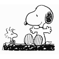 Disegno da colorare: Snoopy (Cartoni animati) #27104 - Pagine da Colorare Stampabili Gratuite
