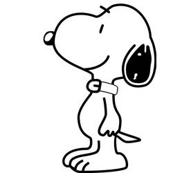 Disegne da colorare: Snoopy - Pagine da Colorare Stampabili Gratuite