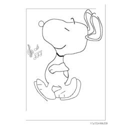 Disegno da colorare: Snoopy (Cartoni animati) #27139 - Pagine da Colorare Stampabili Gratuite