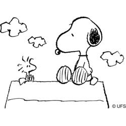 Disegno da colorare: Snoopy (Cartoni animati) #27144 - Pagine da Colorare Stampabili Gratuite