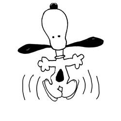 Disegno da colorare: Snoopy (Cartoni animati) #27146 - Pagine da Colorare Stampabili Gratuite