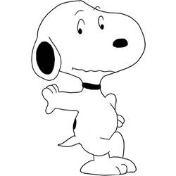 Disegno da colorare: Snoopy (Cartoni animati) #27170 - Pagine da Colorare Stampabili Gratuite