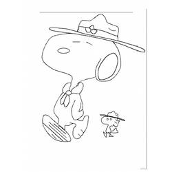 Disegno da colorare: Snoopy (Cartoni animati) #27178 - Pagine da Colorare Stampabili Gratuite