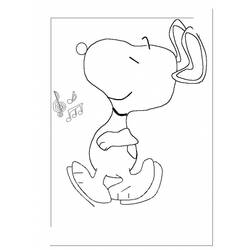 Disegno da colorare: Snoopy (Cartoni animati) #27189 - Pagine da Colorare Stampabili Gratuite