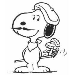Disegno da colorare: Snoopy (Cartoni animati) #27191 - Pagine da Colorare Stampabili Gratuite