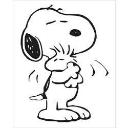 Disegno da colorare: Snoopy (Cartoni animati) #27194 - Pagine da Colorare Stampabili Gratuite