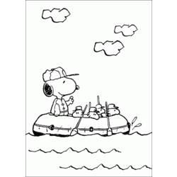 Disegno da colorare: Snoopy (Cartoni animati) #27197 - Pagine da Colorare Stampabili Gratuite