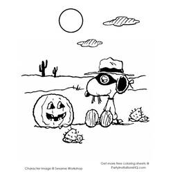 Disegno da colorare: Snoopy (Cartoni animati) #27206 - Pagine da Colorare Stampabili Gratuite