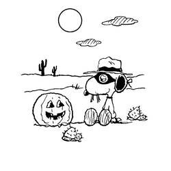 Disegno da colorare: Snoopy (Cartoni animati) #27209 - Pagine da Colorare Stampabili Gratuite